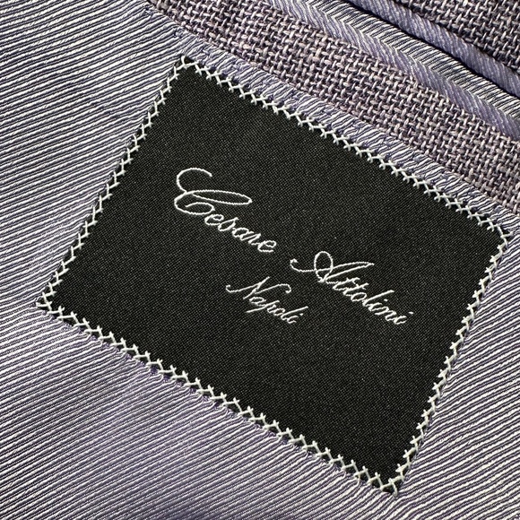 Cesare Attolini Cashmere & Linen Spring Sport Coat SZ IT 50 / US 40 - Picture 7 of 15